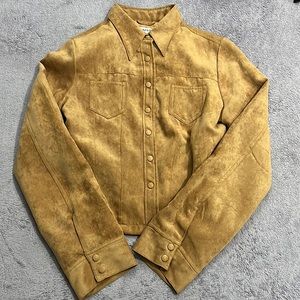 Suede jacket/blazer